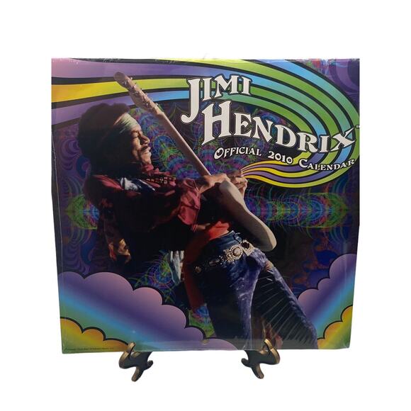 Official 2010 Jimi Hendrix Wall Calendar New Sealed Collectors Item Memorabilia - Picture 3 of 8
